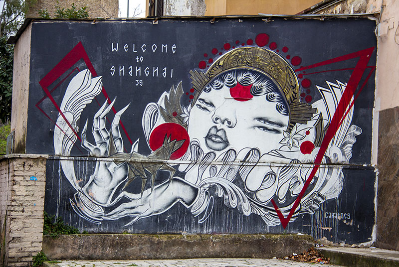 Passeggiata nella street art di Roma - Fotografare Viaggiando