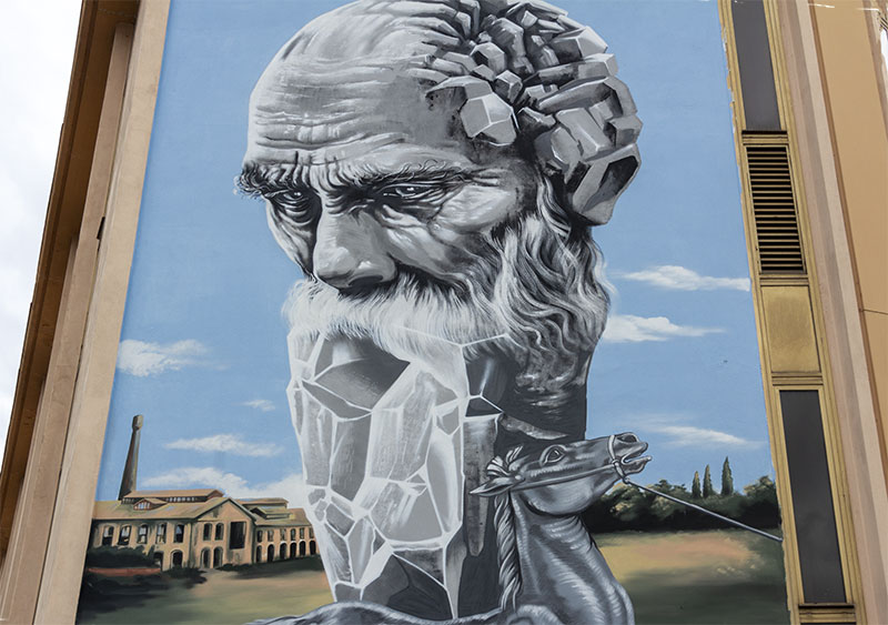 Da Selci in Sabina a Rieti: viaggio tra i murales