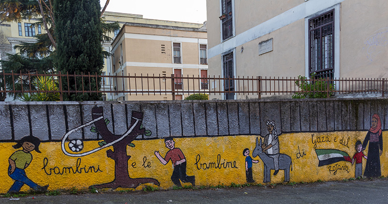 Garbatella: storia e arte sui muri dei lotti popolari